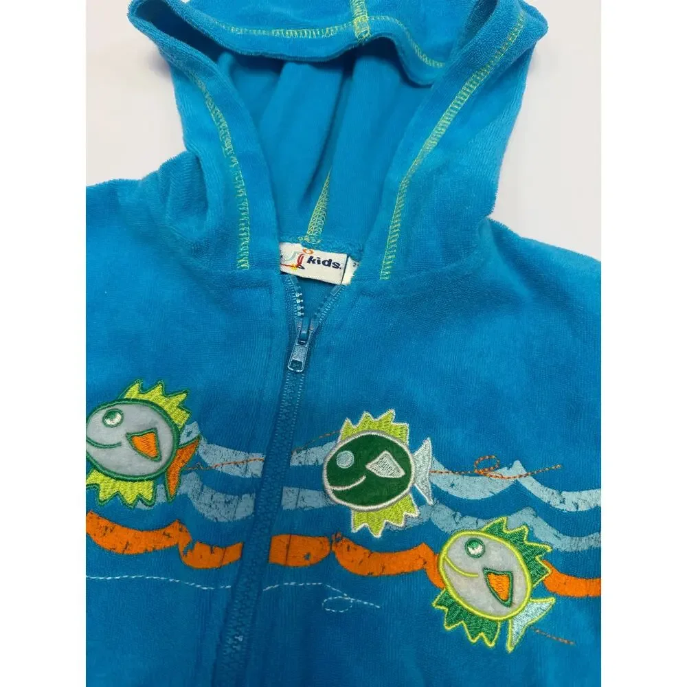 Y2K 2000s Baby Beach Hoodie Cover /B. t Kids 24months